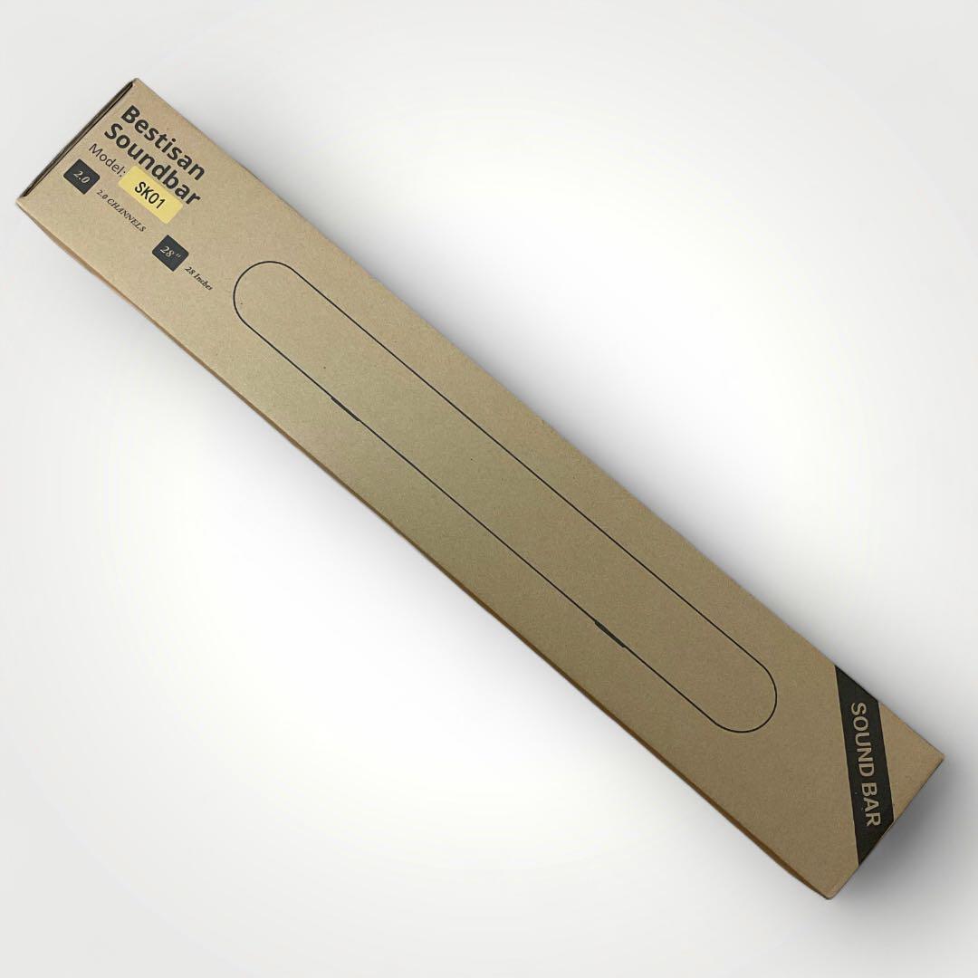 サウンドバー Bluetoothスピーカー PC用2.0chバー型スピーカー