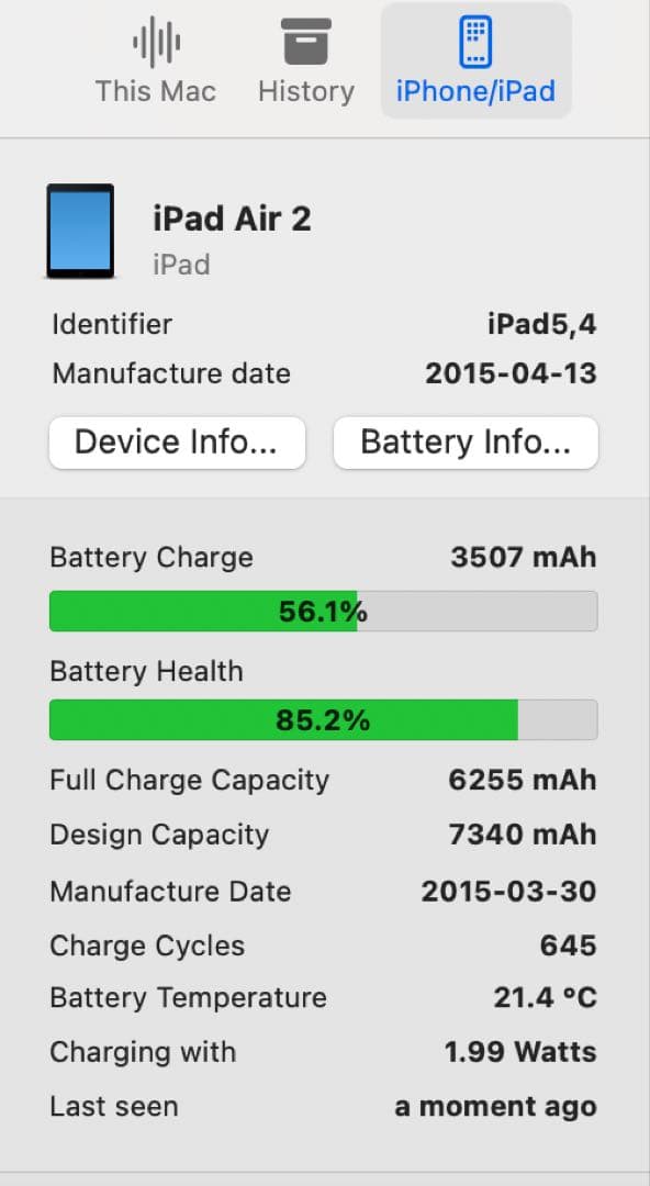 iPad Air 第二世代　16GB