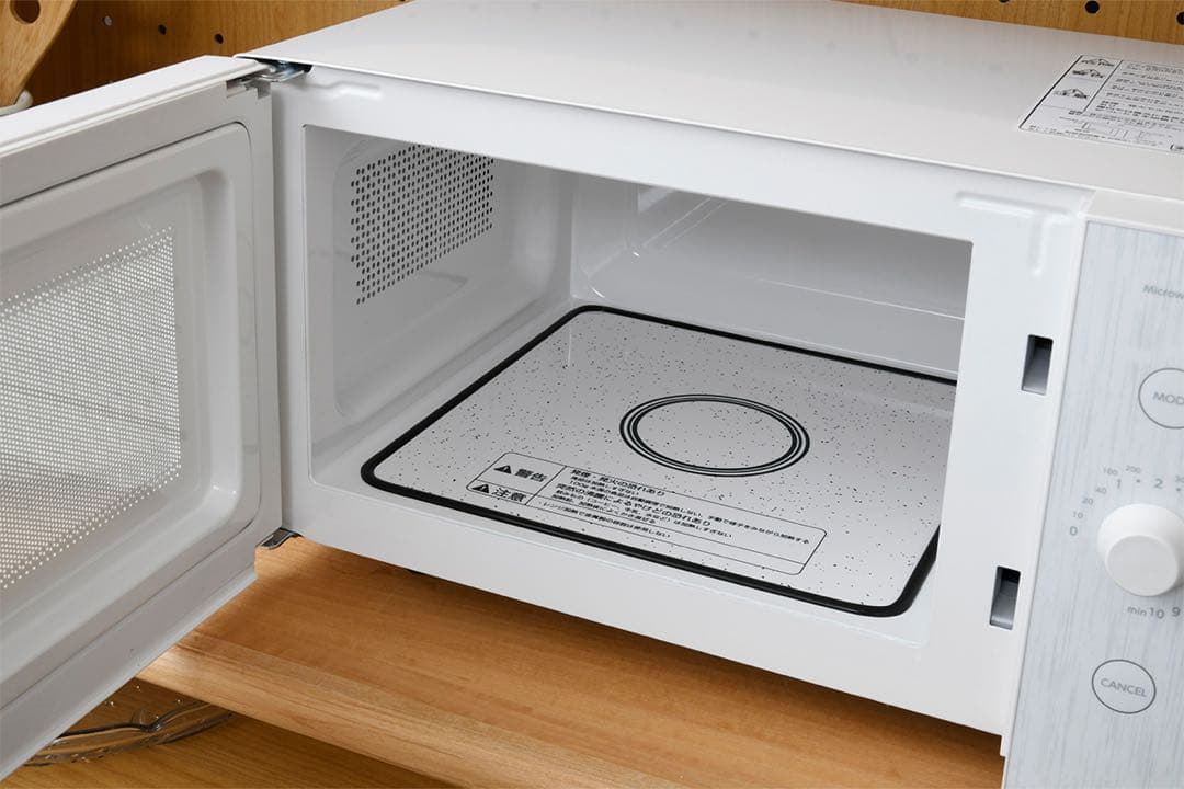 ニ*ん様 [山善] 電子レンジ 18L フラットテーブル ホワイト YRL-F1