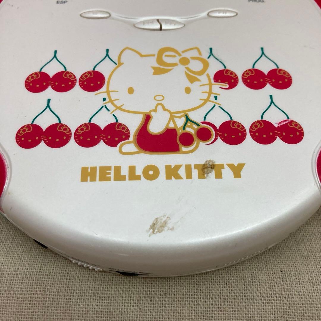【レトロ】ハローキティ　ポータブルCDプレイヤー　Hello Kitty　レア