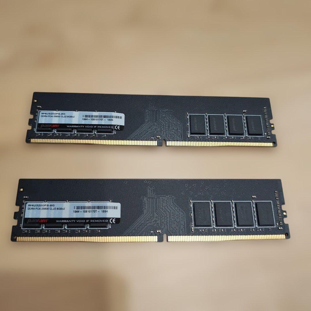 DDR4 8GB×2 合計 16GB メモリー デスクトップ用