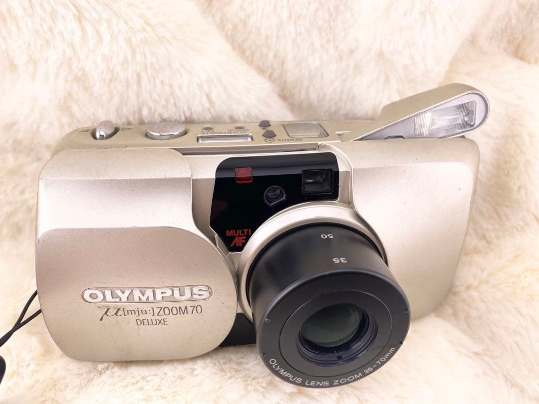 26 OLYMPUS μ ZOOM70 DELUXE フィルムカメラ