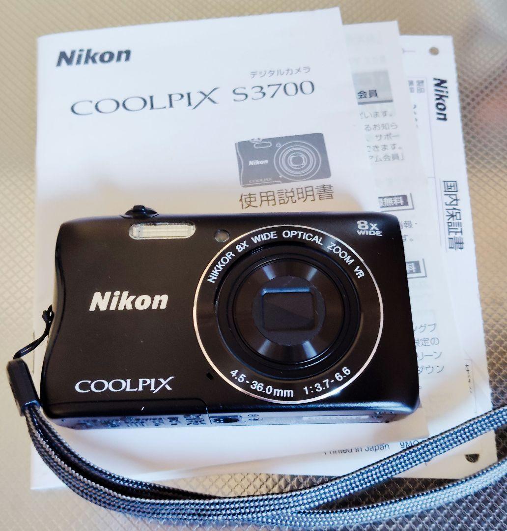 【ハナ商品】Nikon COOLPIX S3700