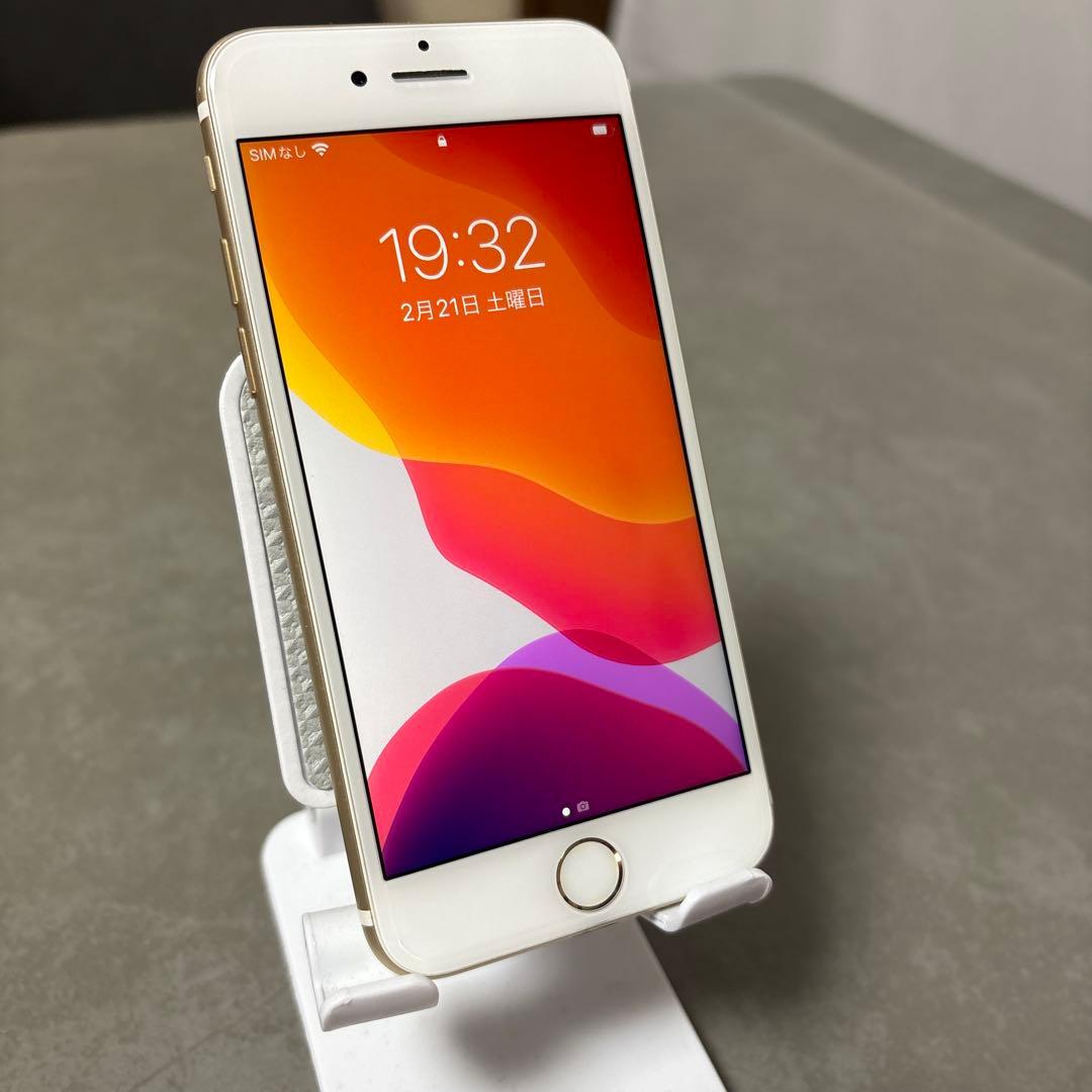 【美品】iPhone7 ゴールド 本体 128GB SIMフリー エアドロ
