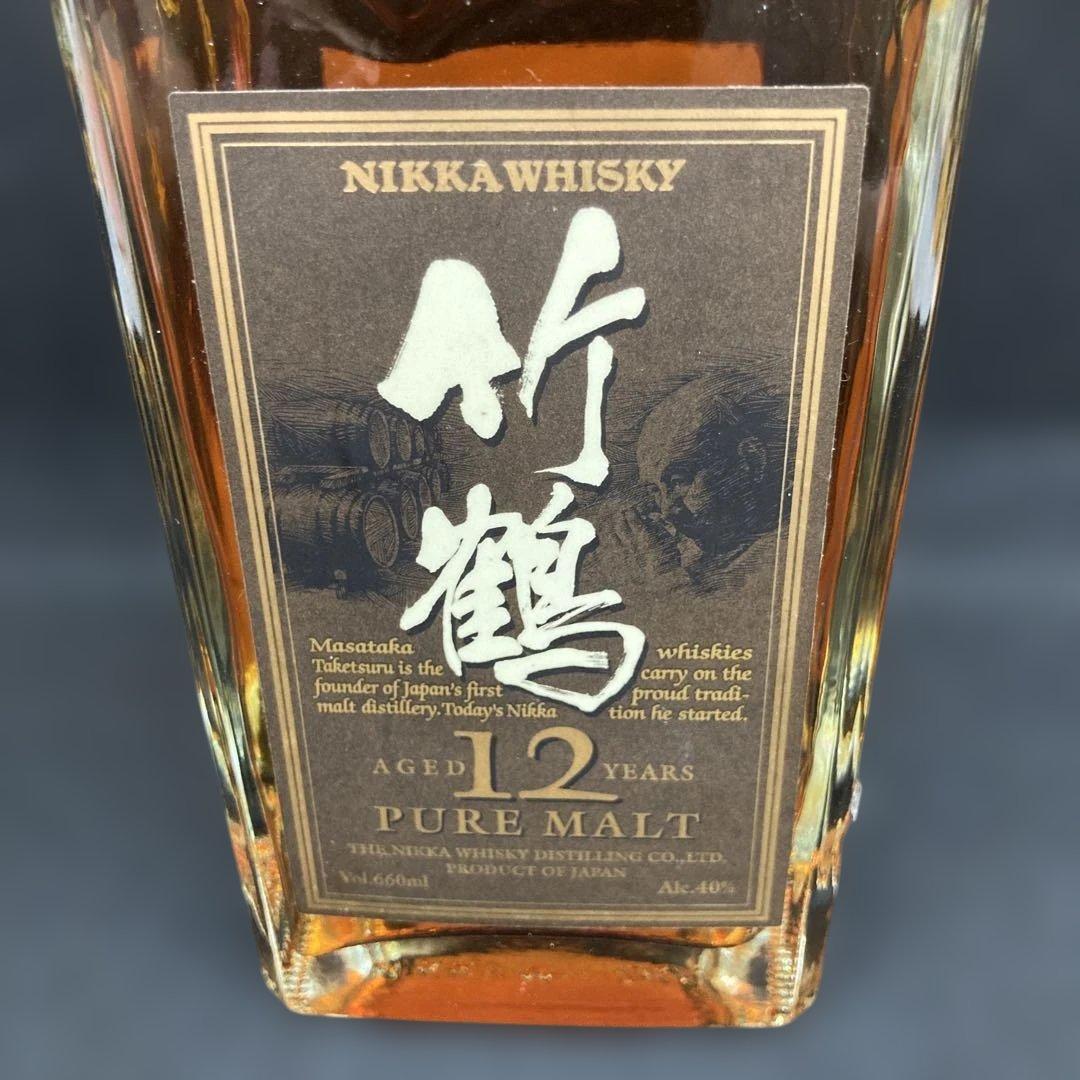 竹鶴12年　ピュアモルト　660ml ニッカウイスキー　モルト⭐︎