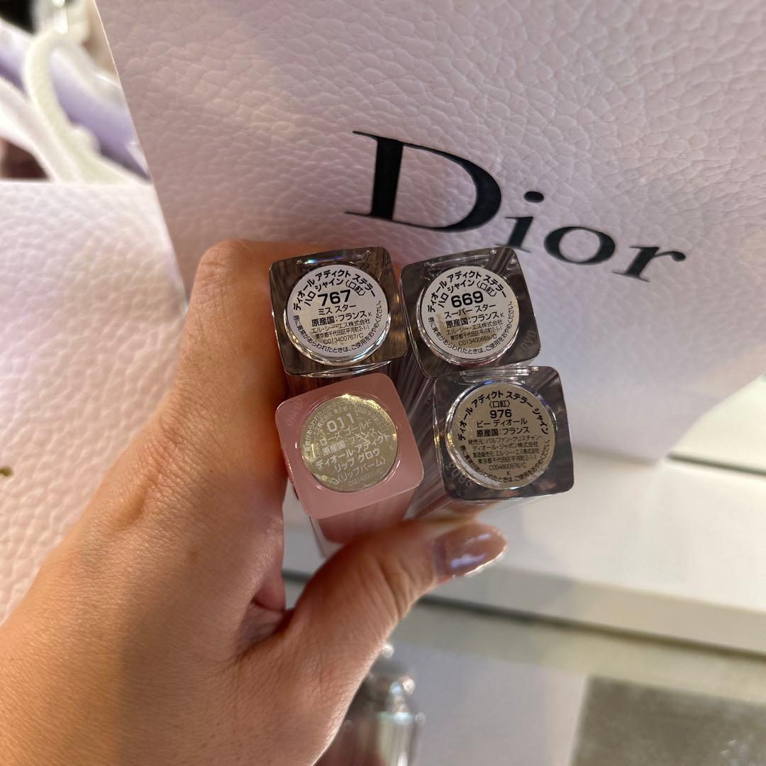 Dior リップ4色セット
