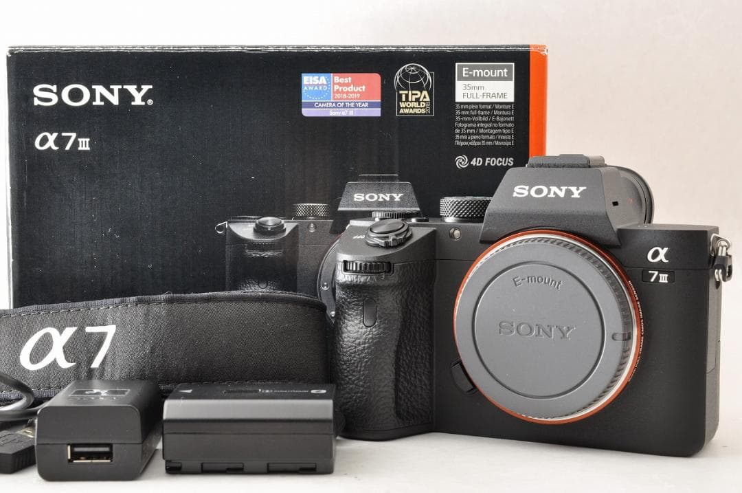 【極上品】SONY α7 III シャッター4930回 付属品 @6025