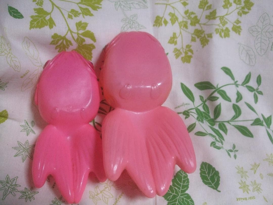 昭和レトロ★セルロイド★金魚　2個セット