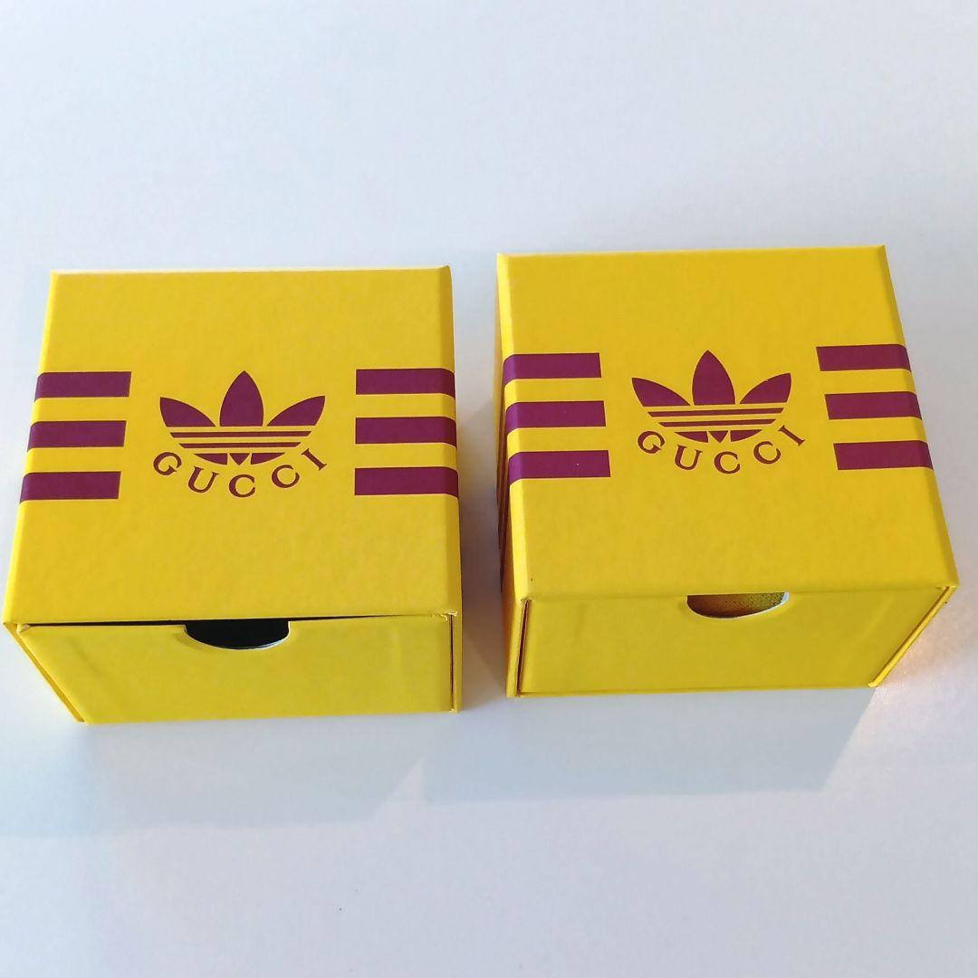 【 GUCCI × adidas 】巾着付きギフトBOX/2個セット◇匿名配送