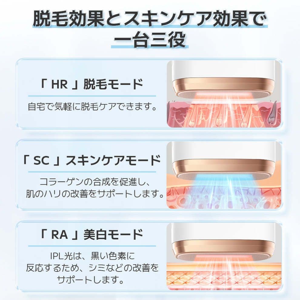 美品 サーリシ sarlish IPL冷感脱毛器 AI07