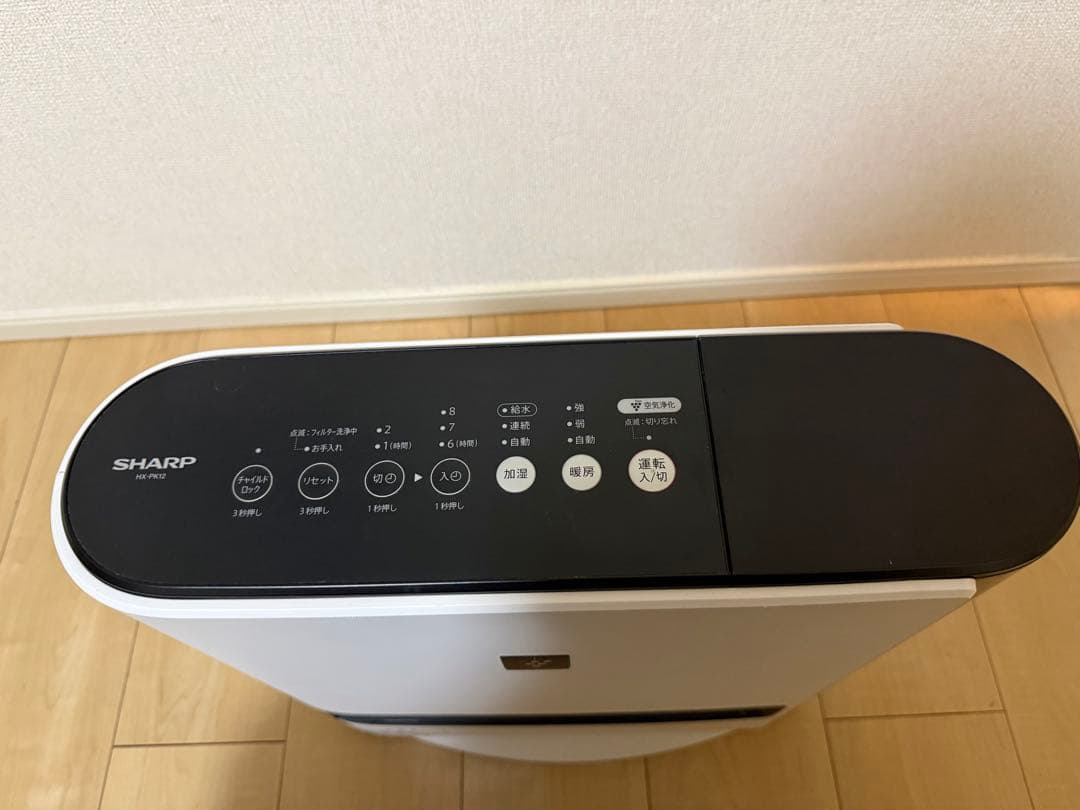 シャープ 加湿 セラミックファンヒーター 暖房 6(8)畳