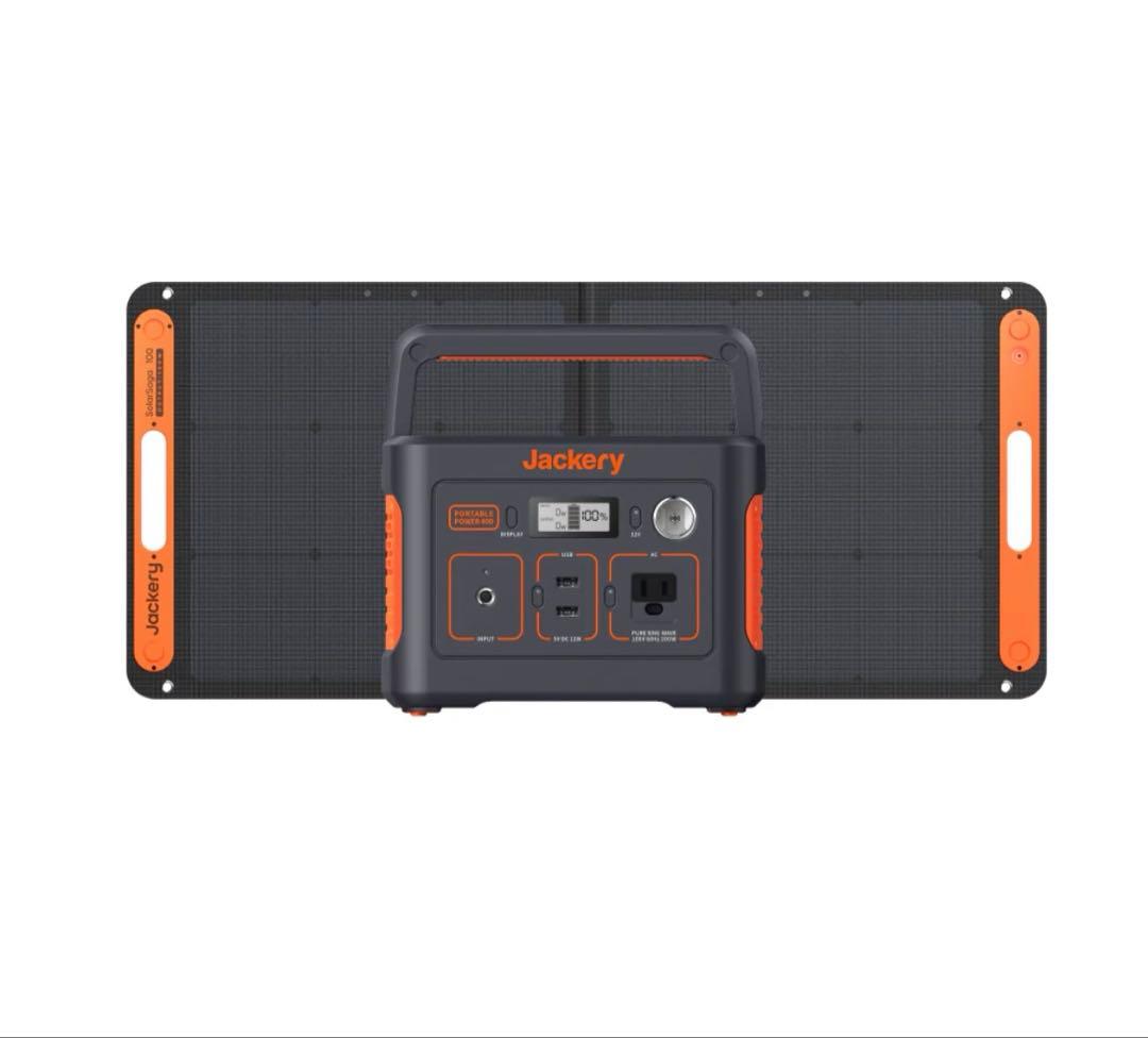 【大特価】Jackery ポータブル電源400 ソーラーパネルセットPTB041