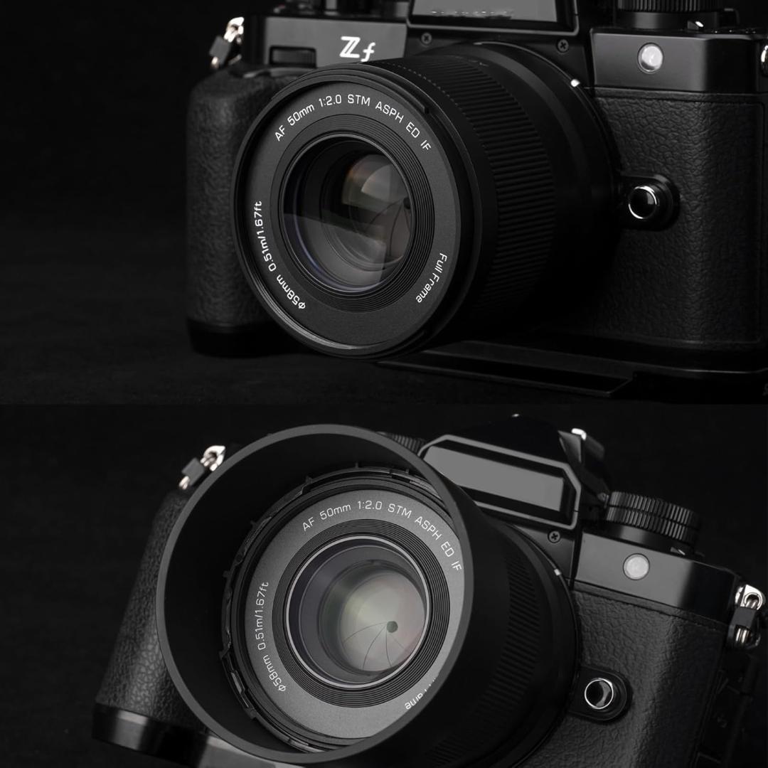 【新品】VILTROX AF 50mm F2 Zマウント フルサイズ対応