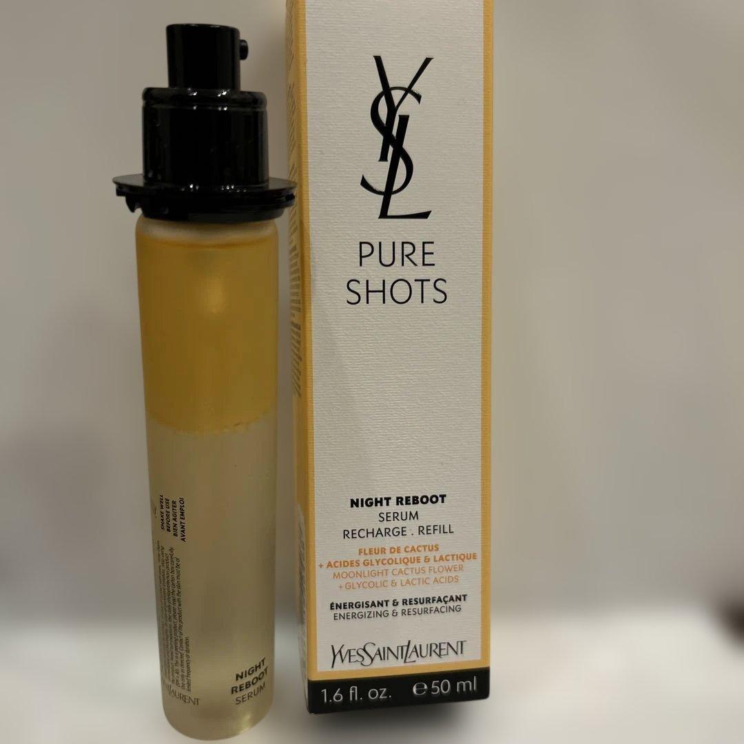 新品・イヴ・サンローラン　ピュアショット ナイトセラム レフィル　50mL