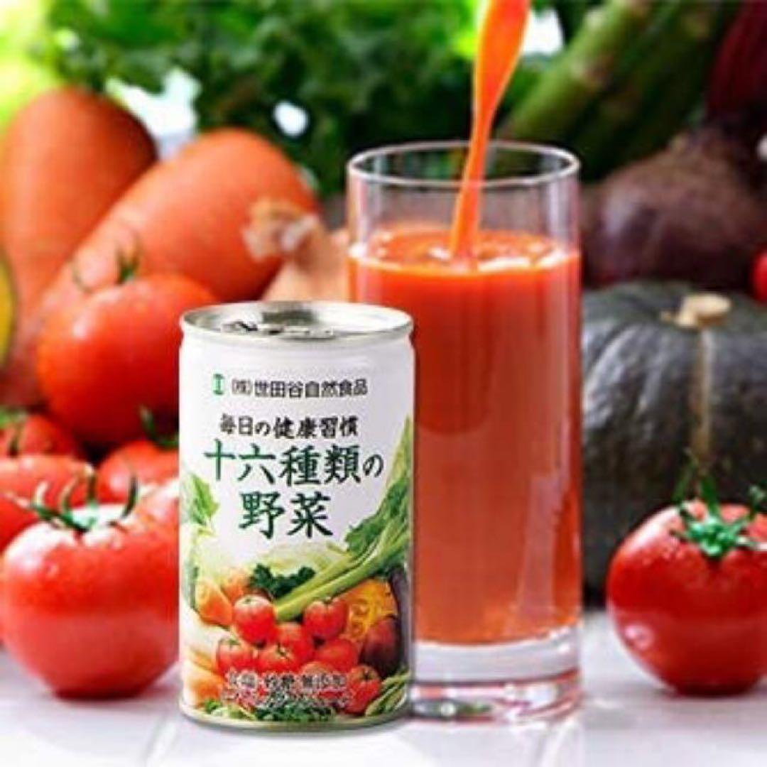 【即日発送】十六種類の野菜ジュース　世田谷自然食品　90本セット