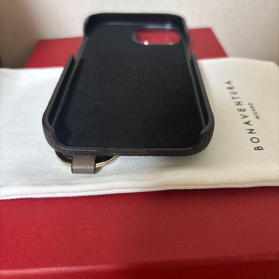 BONAVENTURA ハンドル付きバックカバーケース iPhone 15