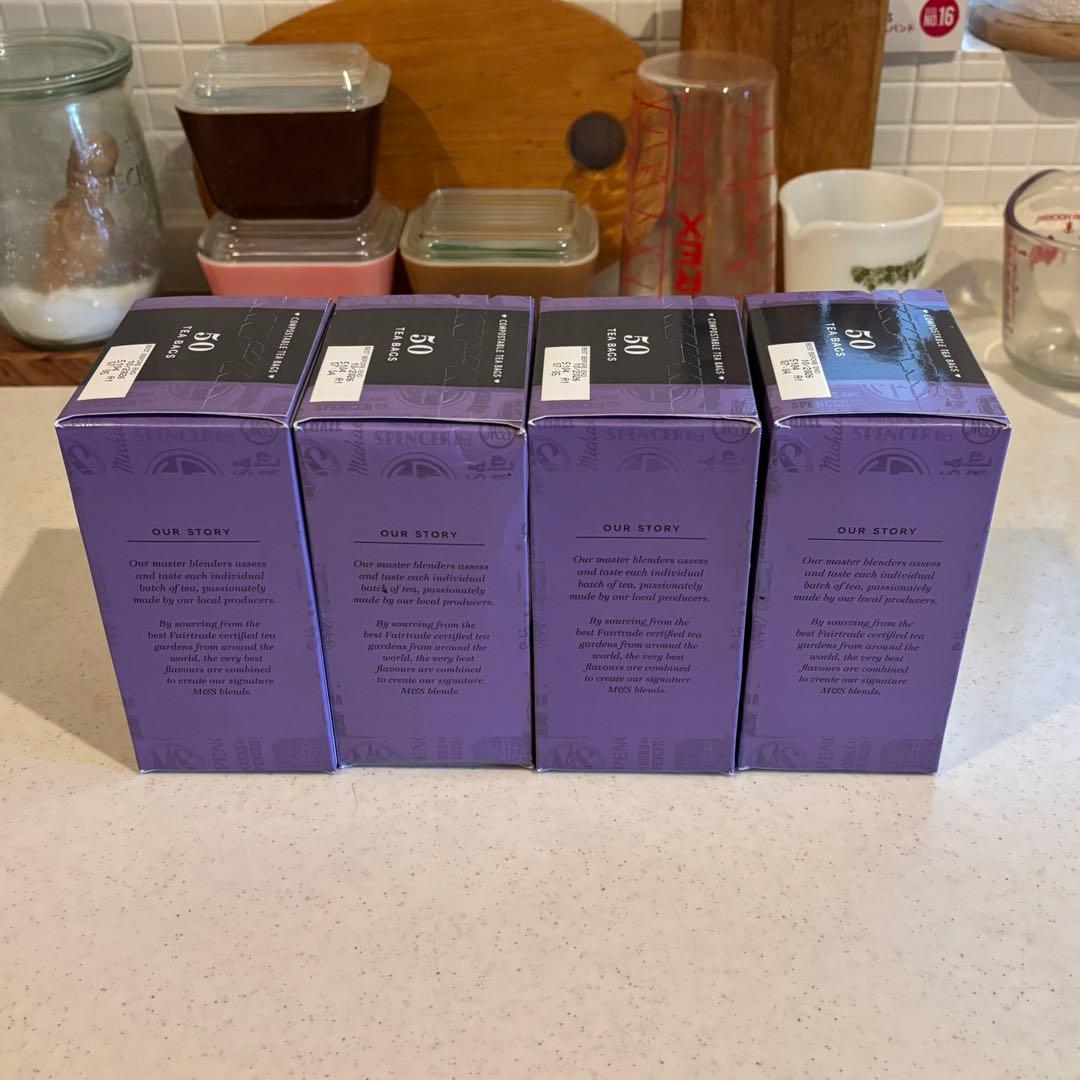 マークス&スペンサー Earl Grey 50個入り　アールグレイ　4個セット