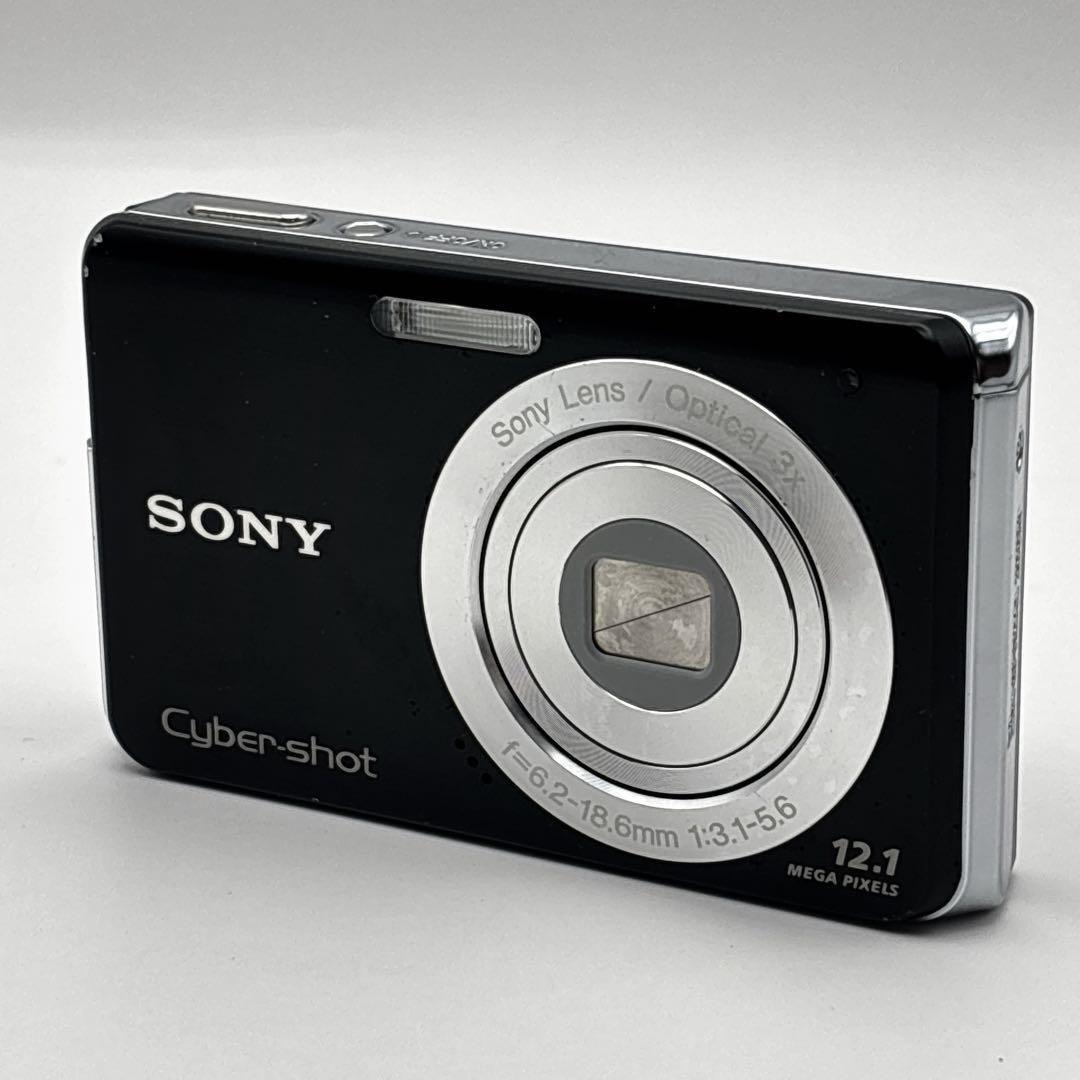 美品 SONY Cyber-shot W190黒 オールド コンデジ デジカメ