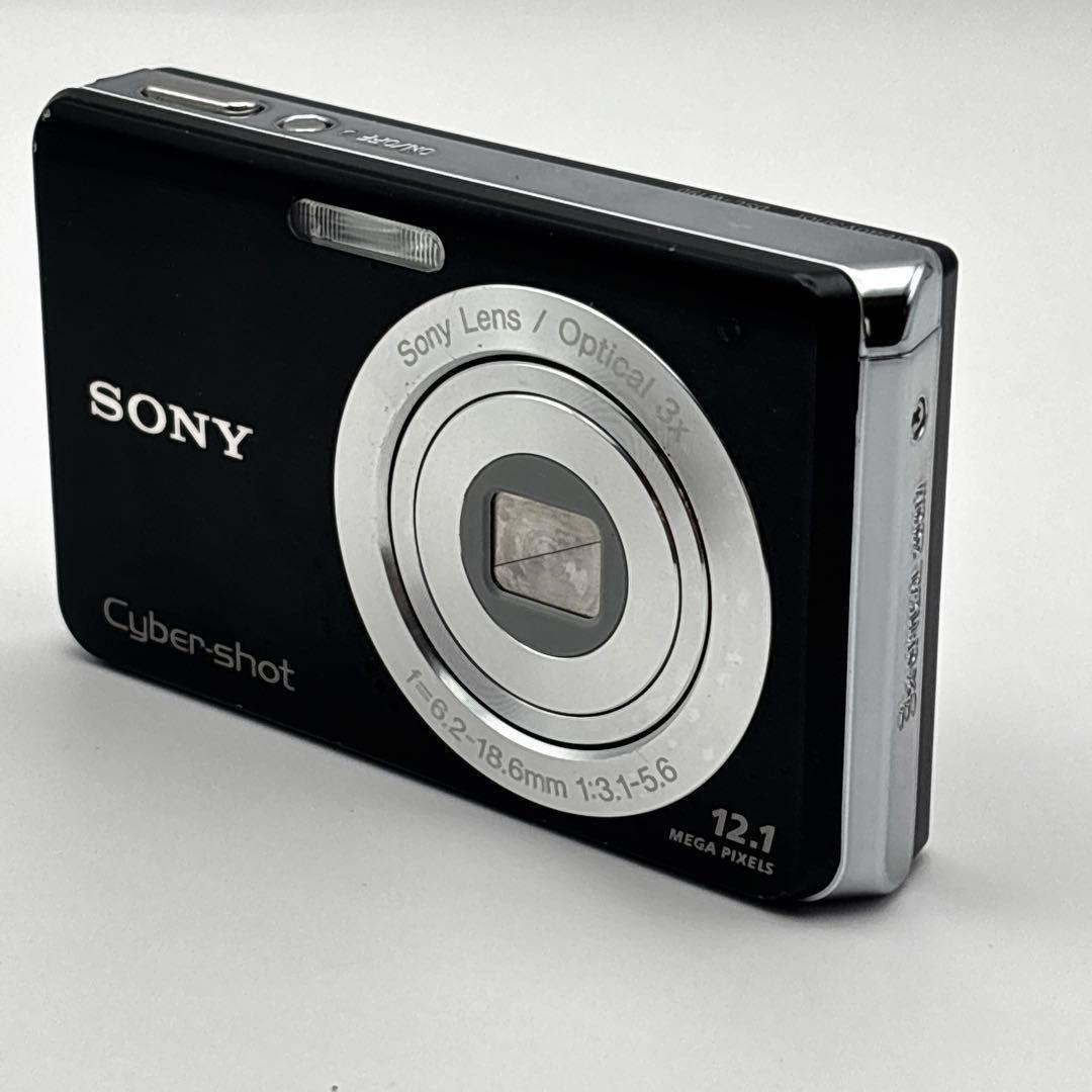 美品 SONY Cyber-shot W190黒 オールド コンデジ デジカメ