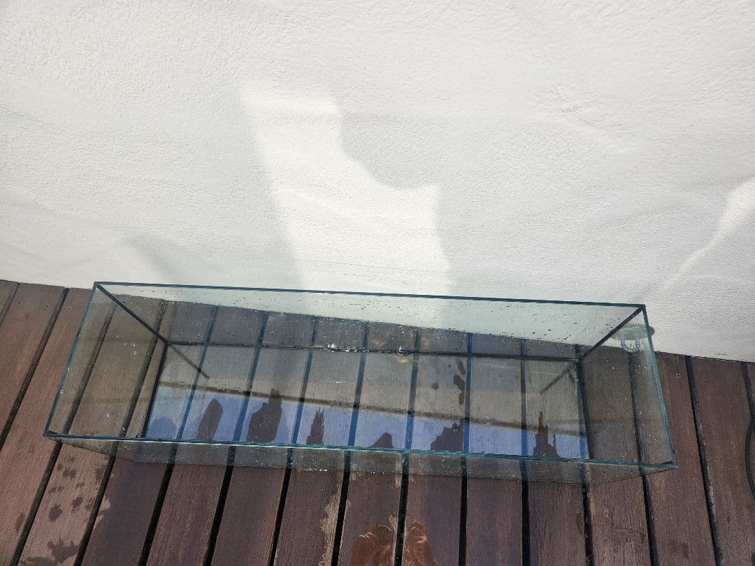 ガラス　スリム水槽　幅90cm　高30cm　奥25cm