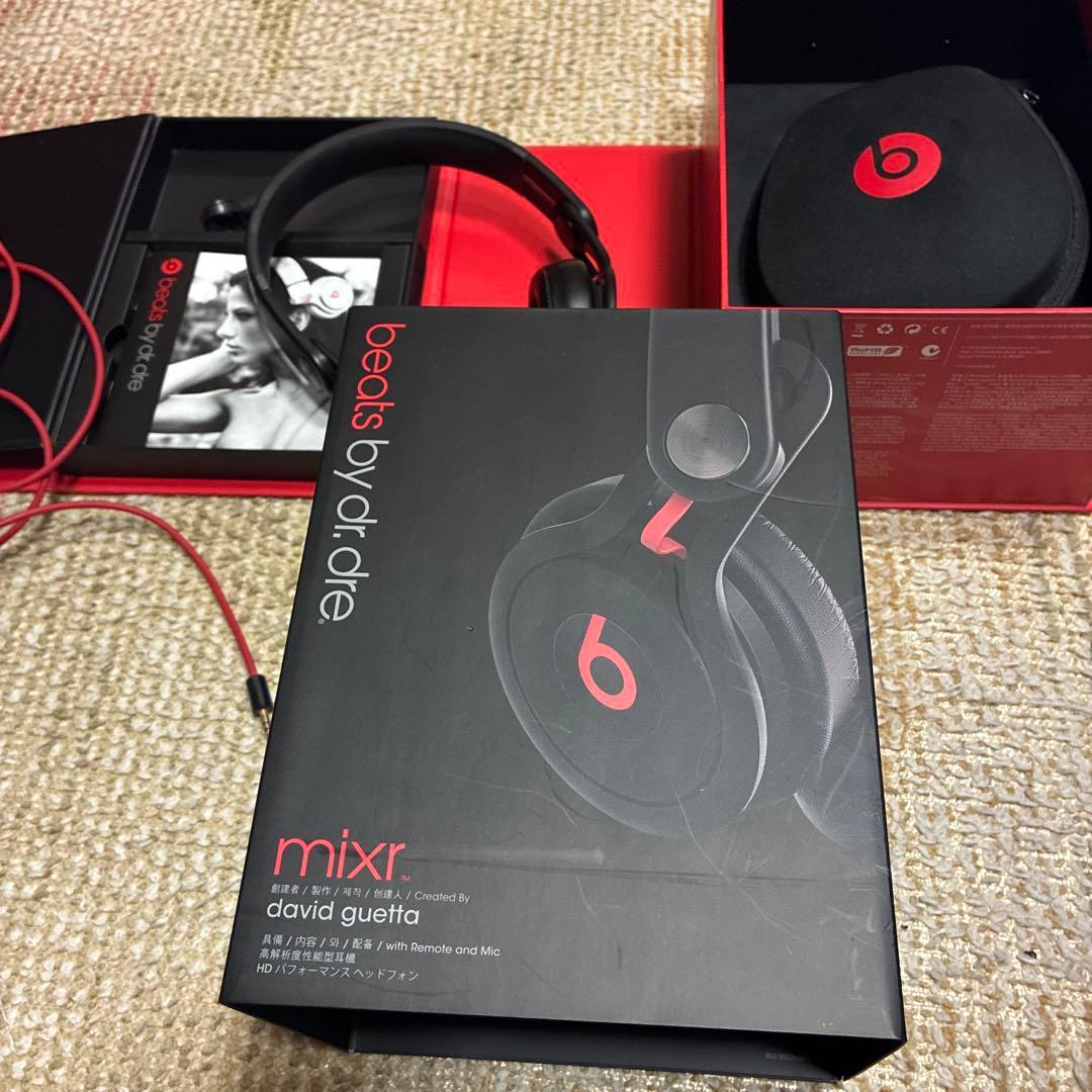 Beats by Dr. Dre mixr ブラックヘッドフォン