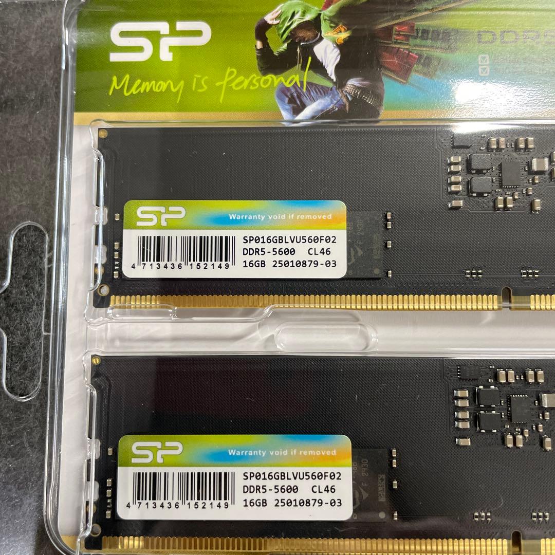 硅电源 DDR5 32GB (2x16GB)