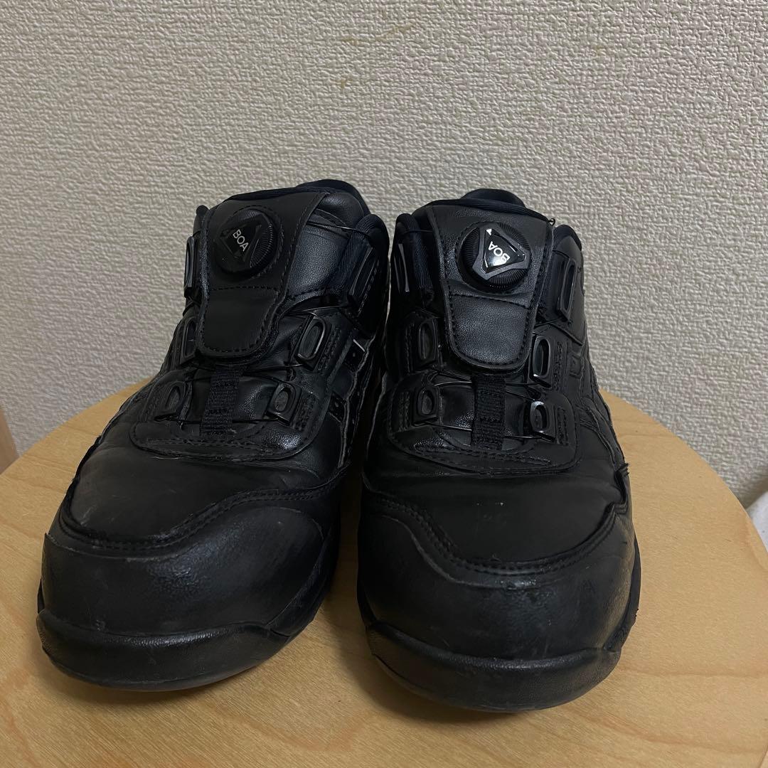 【美品】asics BOA 安全靴 1273A029 25.5㎝ ブラック