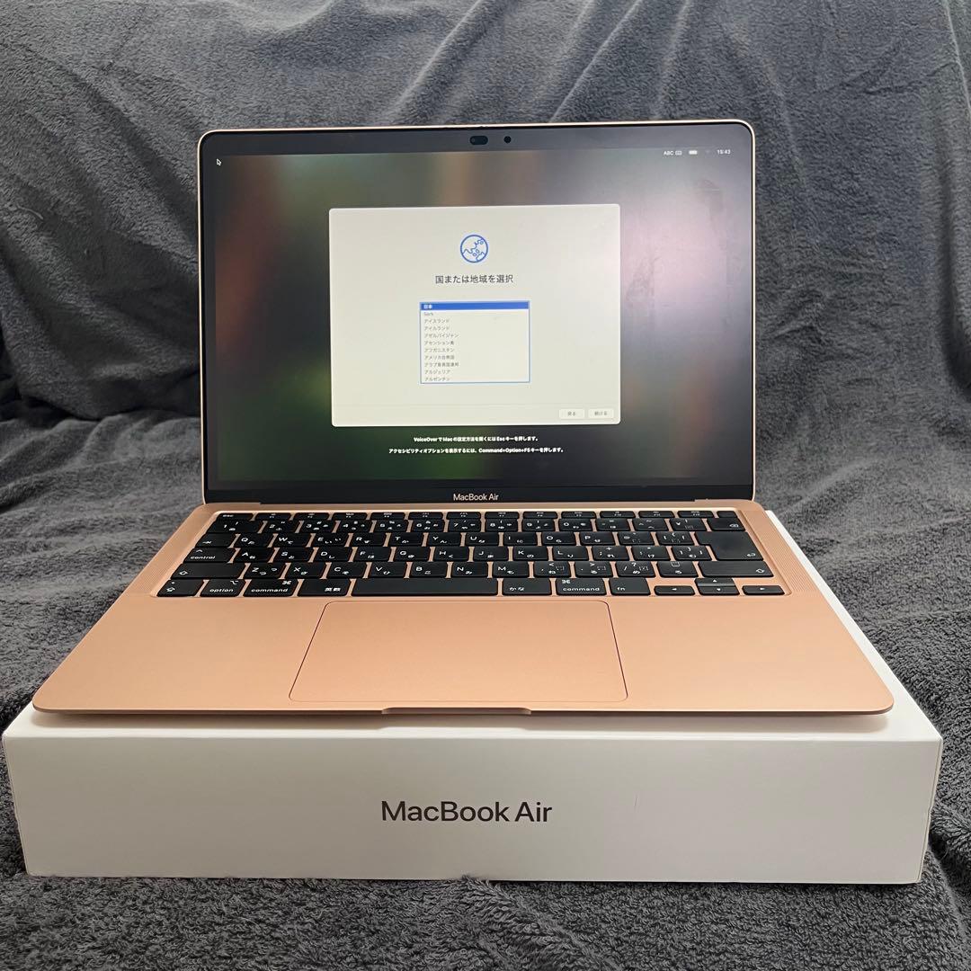 MacBook Air 2020 13インチ ゴールド バッテリー良好