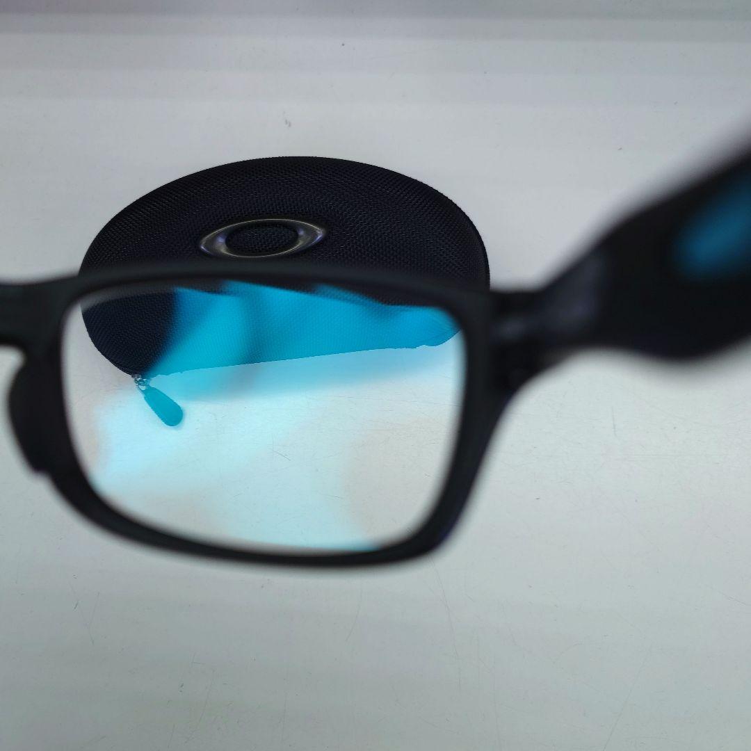 Oakley スポーツメガネ ブラック/ブルー