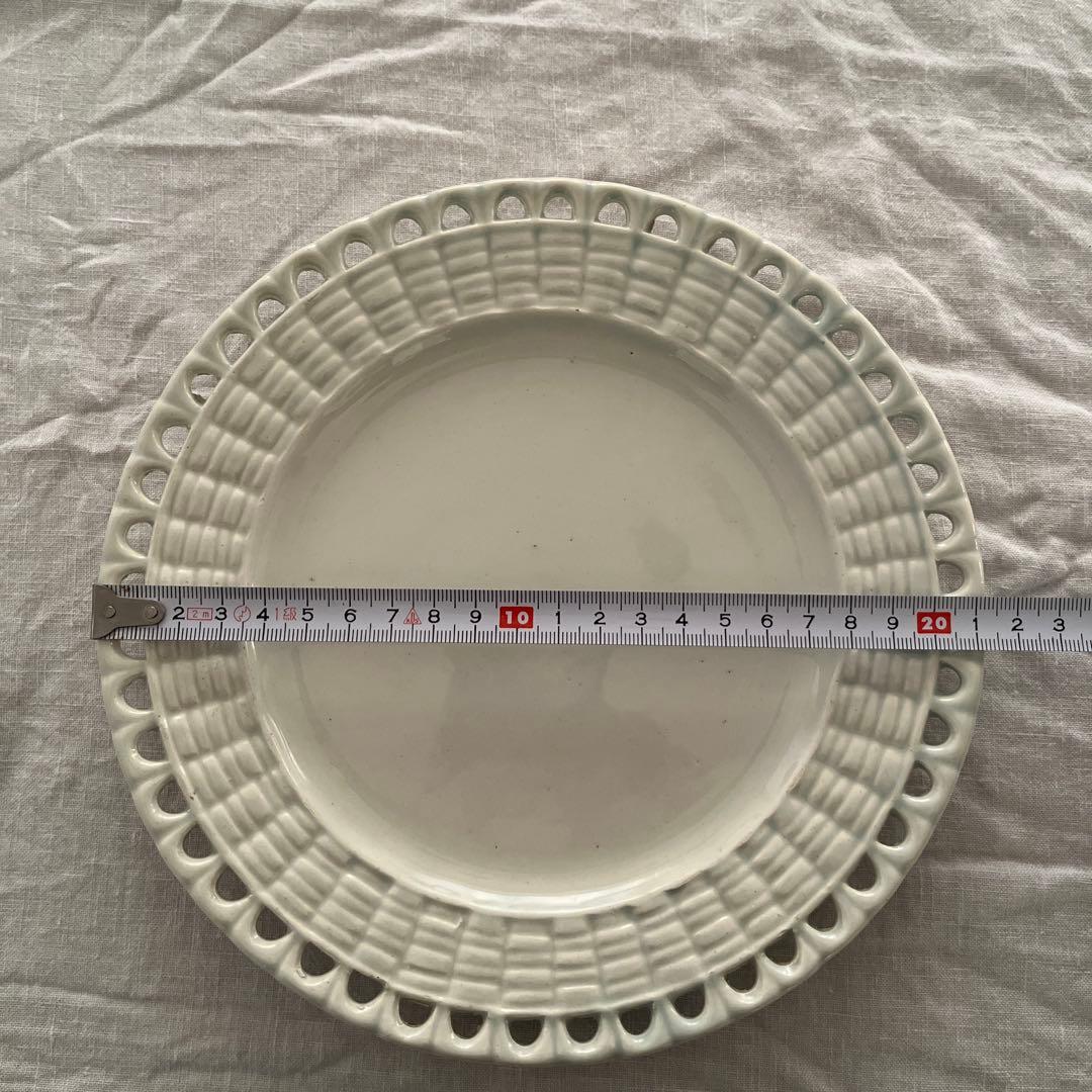 アンティーク パニエ皿 約21cm