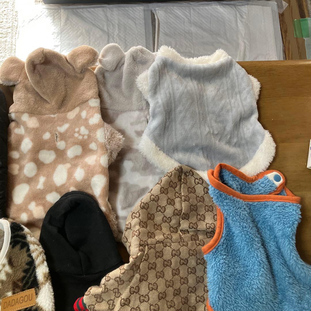 ★犬用お散歩アウターセット フリース 9点セット★
