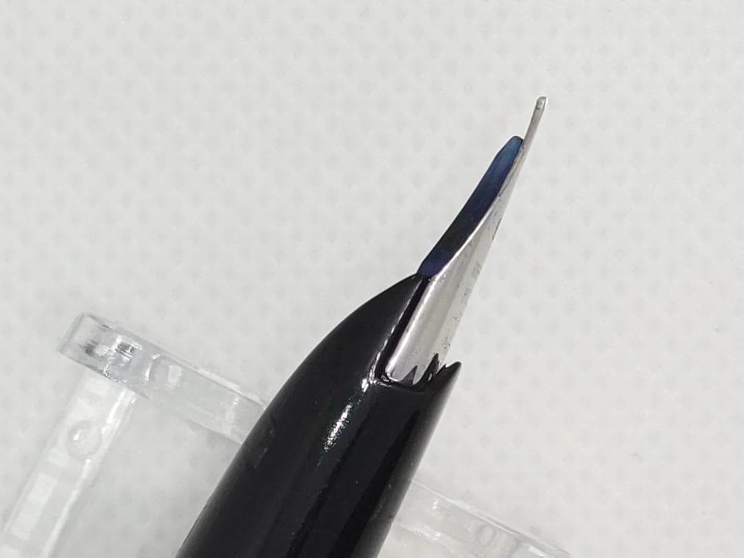 パイロット エリート 万年筆 18K F 細字 H676 洗浄済 筆記OK