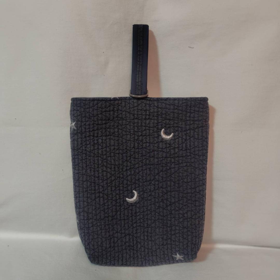 ☆レッスンバッグ 上履き入れ 2点セット☆ ダークグレー♡ ヌビバッグ 入学