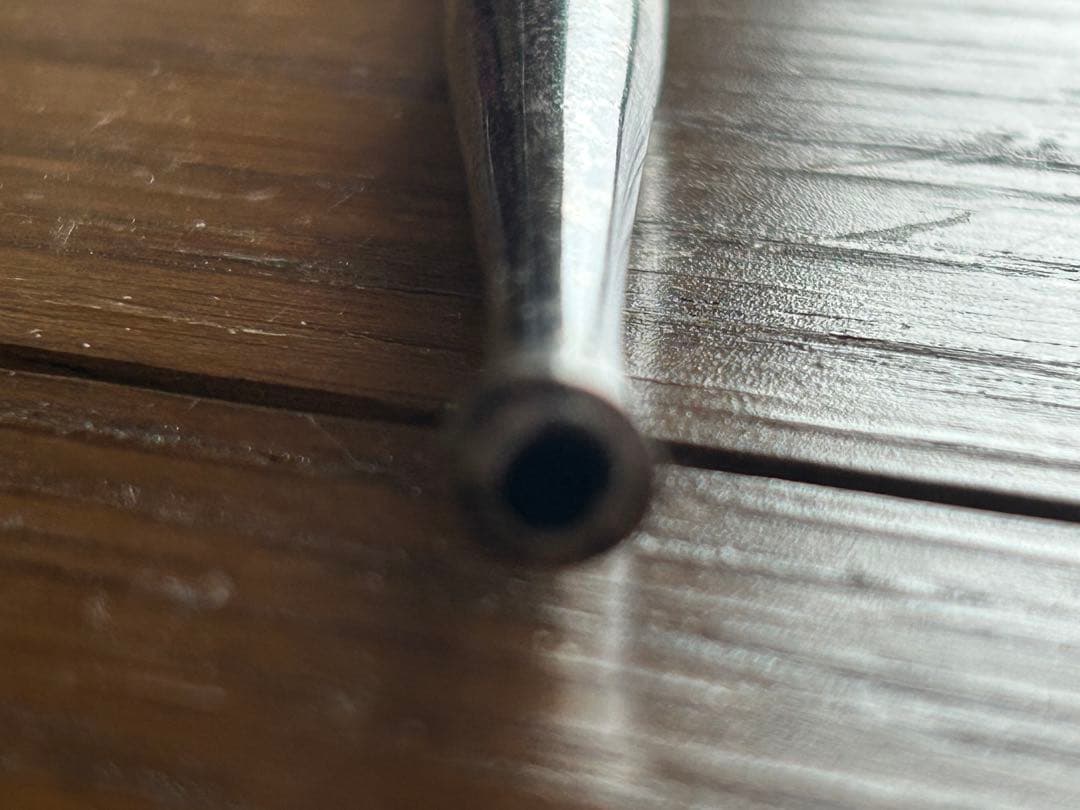 【金属成分分析済み】Ag(銀)10%使用 刻印なしキセル　煙管　重量47.47g