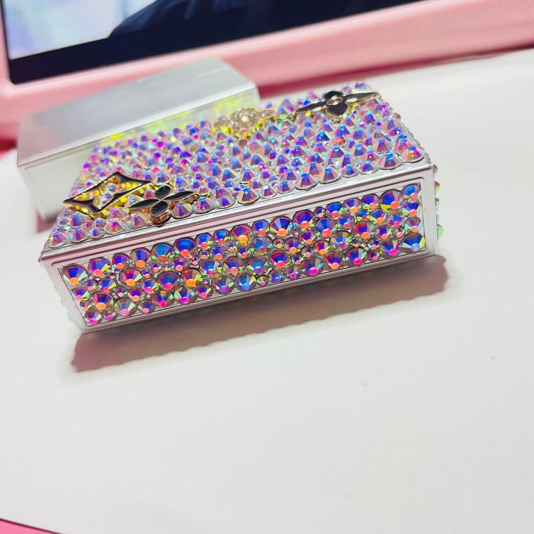 ヒートスティックケース　タバコケース　可愛いオーロラデコ