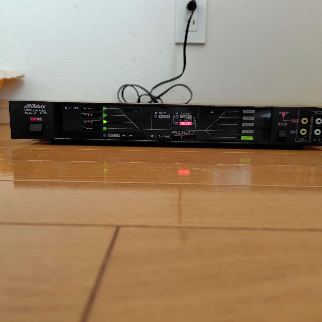 Victor ビデオオーディオセレクター JX-V6　取扱説明書付