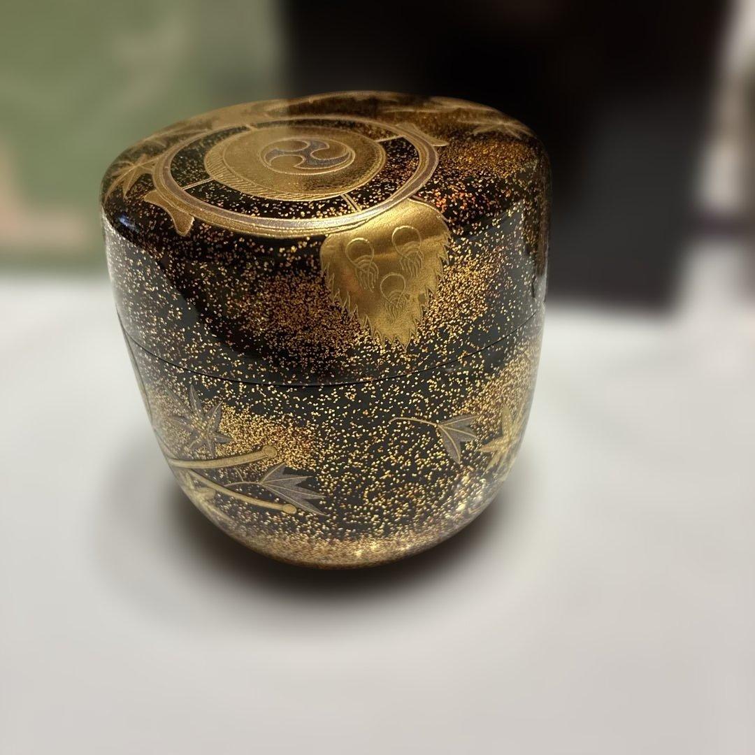 か*る様 茶道具　一瓢斎　大棗　楽器絵