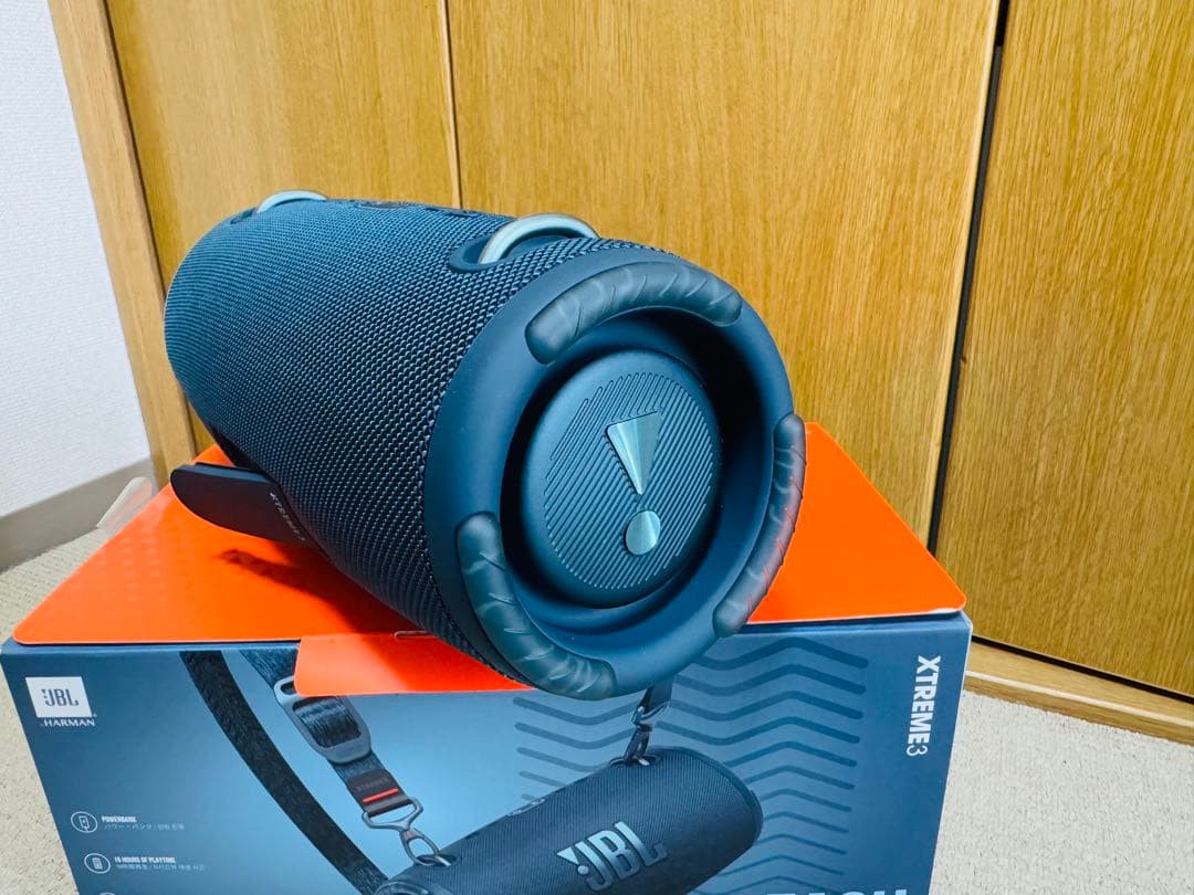 美品-JBL XTREME 3 BLUE スピーカー