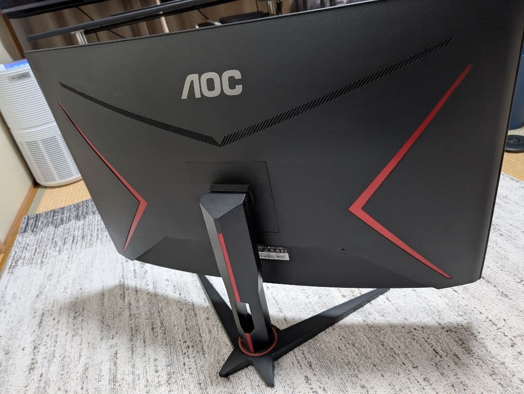AOC 湾曲ゲーミングモニター　2021年製　C32G2ZE 31.5インチ
