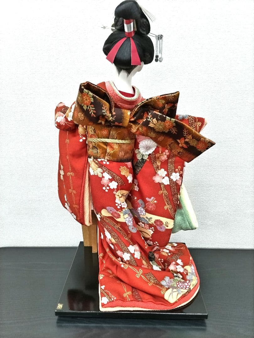 【新品】②日本人形　和人形　工芸品　花