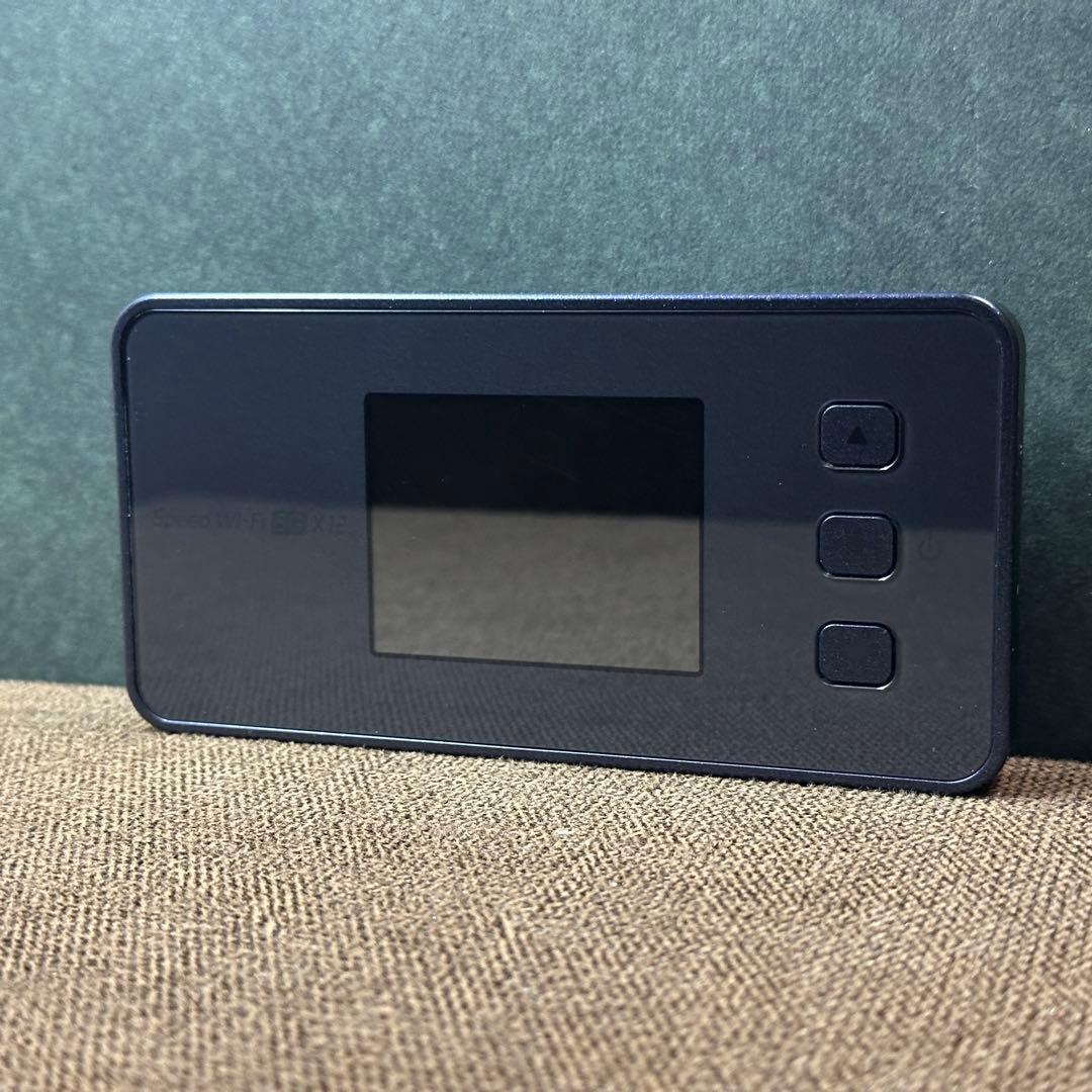 Speed Wi-Fi 5G X12 NEC モバイルルーター クレードル付き