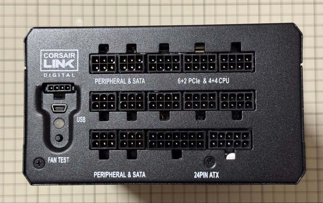 CORSAIR HX1000i プラチナ 1000W 電源ユニット