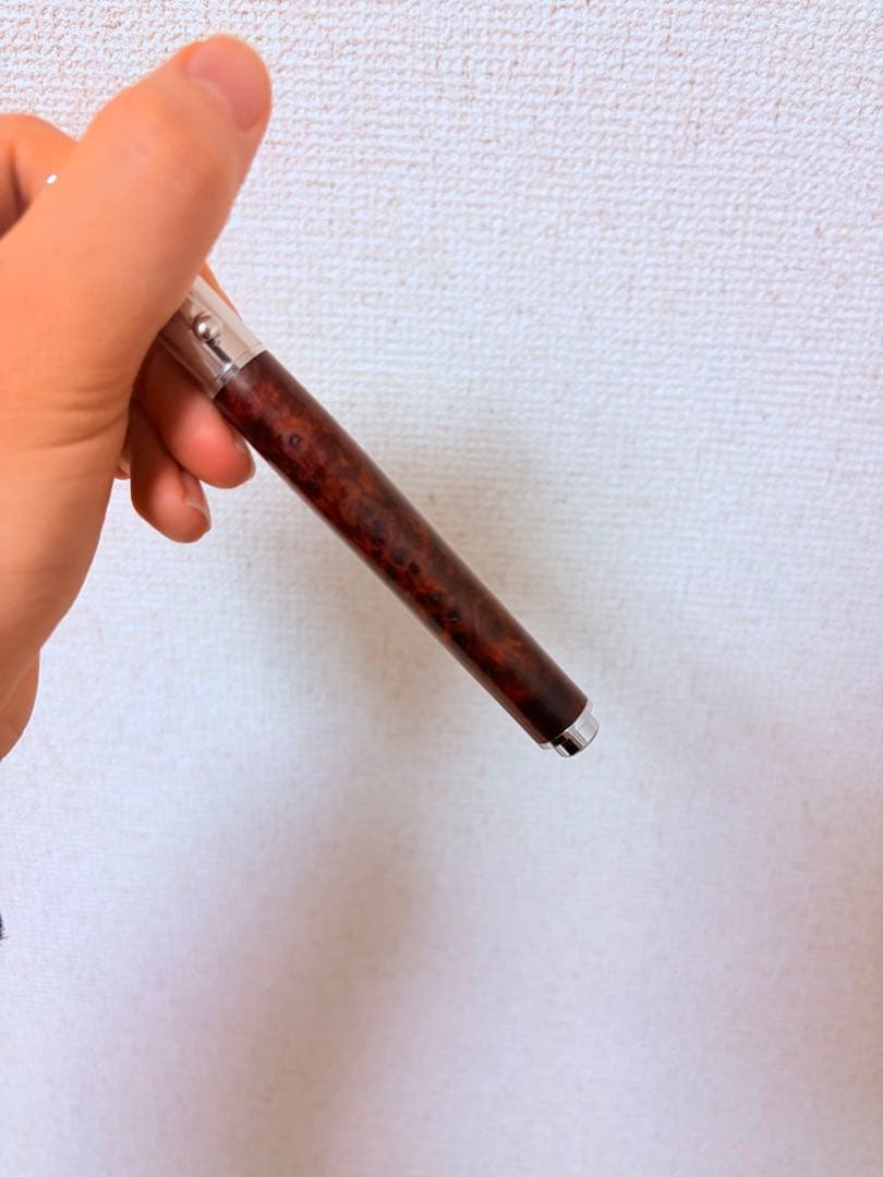金杢犀　極上花梨瘤杢　万年筆