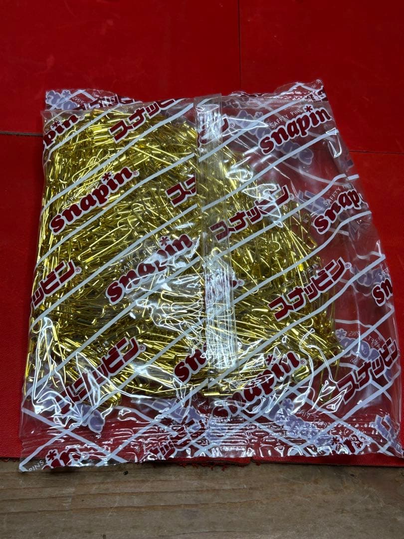 スナッピン (5000ケ入)＋おまけ付き　Snapin 安全ピン 真鍮
