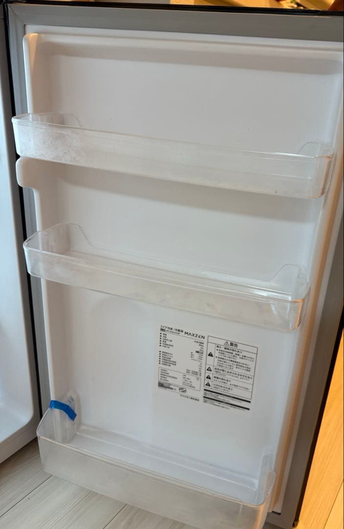 【本日限定価格】2ドア冷蔵庫 冷凍室MAXZEN 112L 引取の場合送料分値引