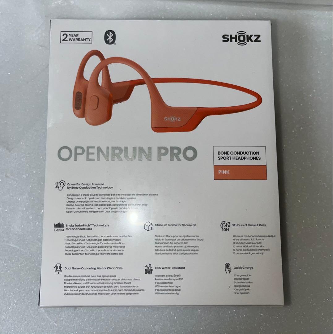 イヤホン shokz openrun pro