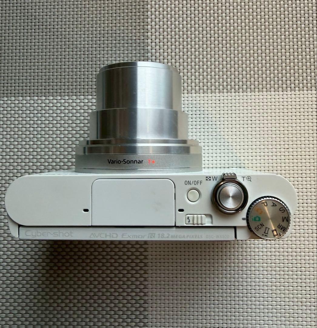 【美品】SONY デジカメ Cyber-shot DSC-WX500 ホワイト