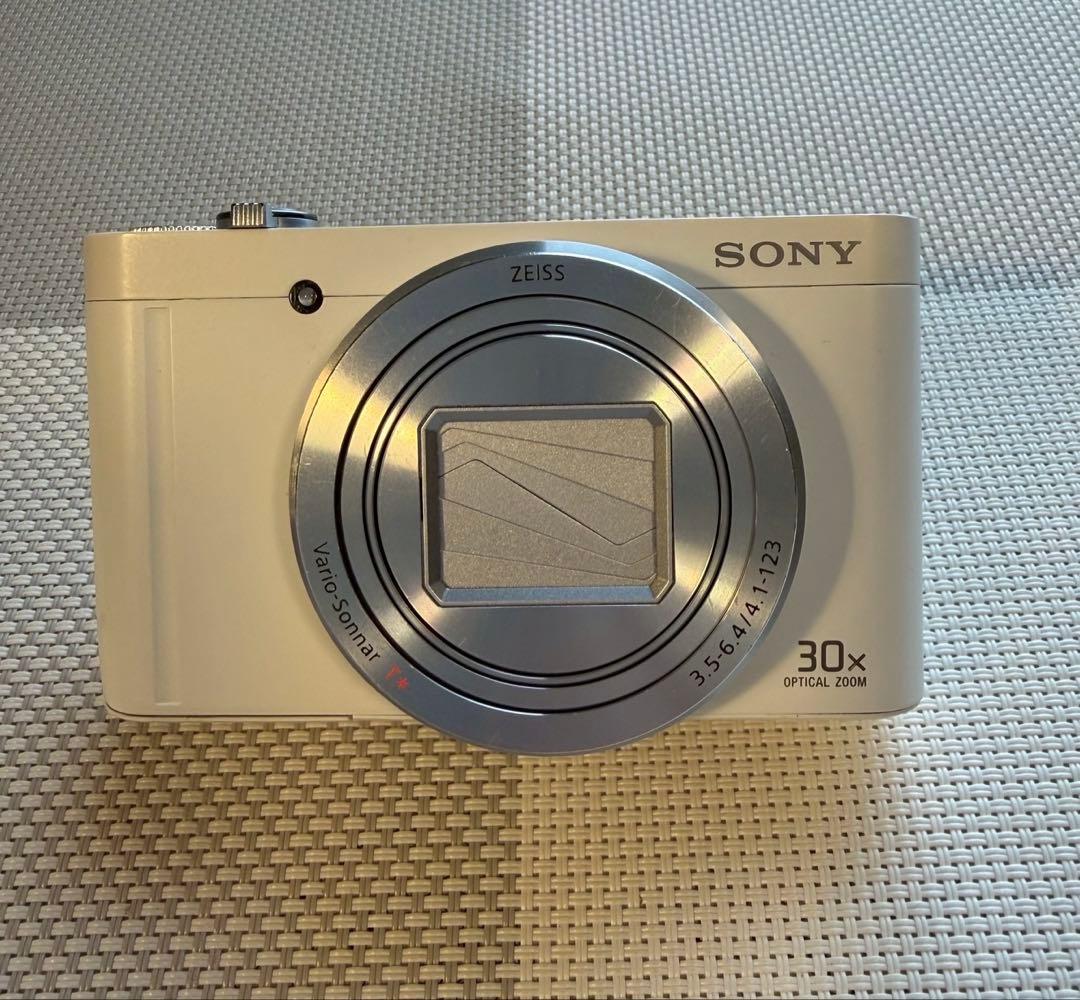 【美品】SONY デジカメ Cyber-shot DSC-WX500 ホワイト