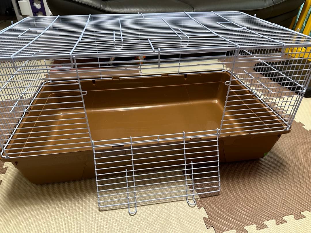 小動物用大きめケージ スライド扉付き