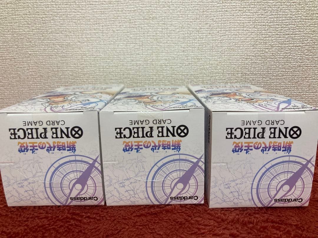 ONE PIECE CARDGAME 新時代の主役 未開封3BOX